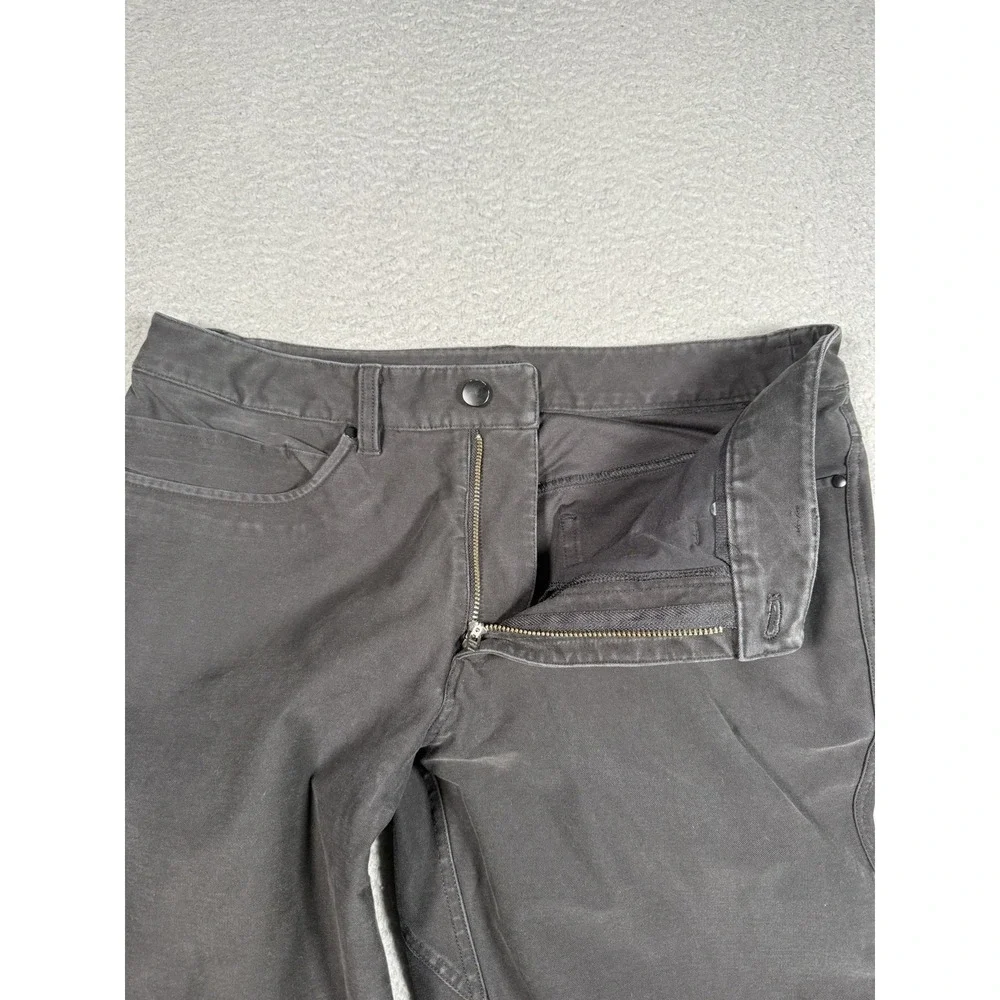 Lululemon ABC Classic Fit Pants Mens 32x29 Black  Performance Adult Chino‎ Pants